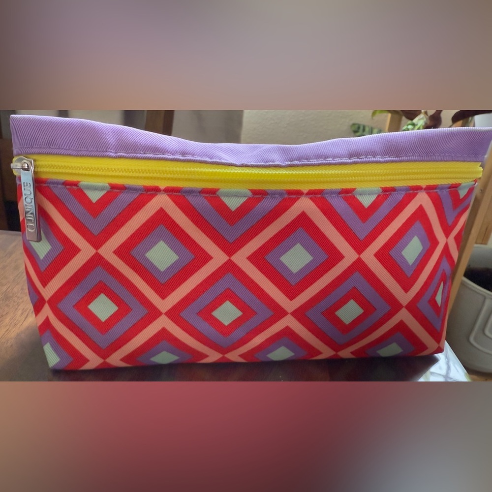 Clinique makeup/cosmetics bag